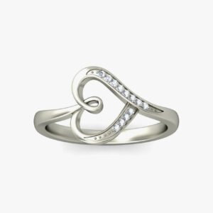 Dishis 14k /18k White Gold Diamond Ring for Women